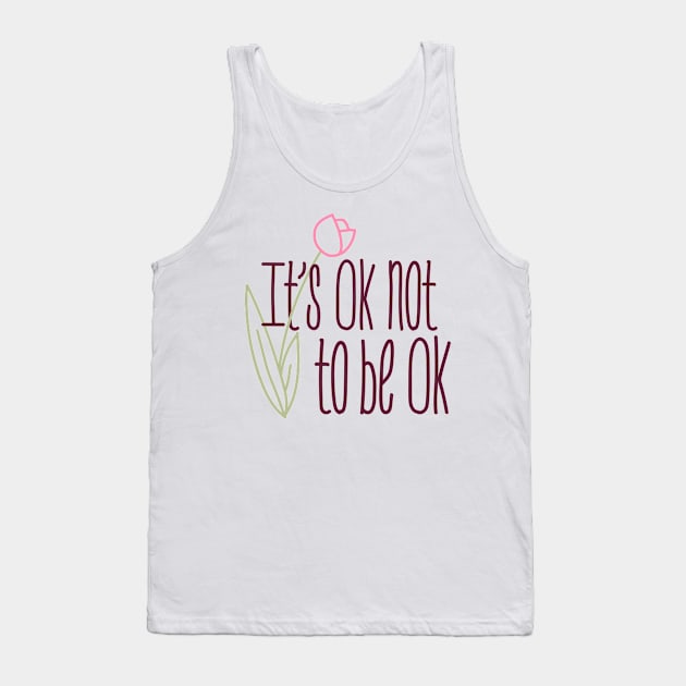 Mental Health Support Tank Top by Screamingcat